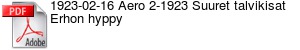 1923-02-16 Aero 2-1923 Suuret talvikisat Erhon hyppy