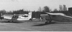 1980 uusi Pilatus Turbo Porter  ja vanha Pilatus Porter.